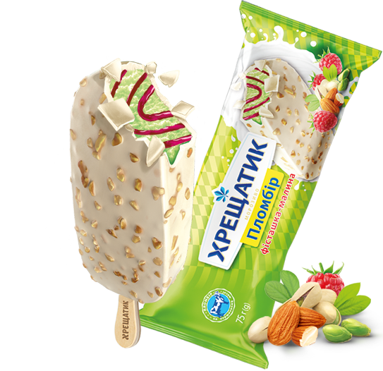 Kreshatik Pistachio-Raspberry